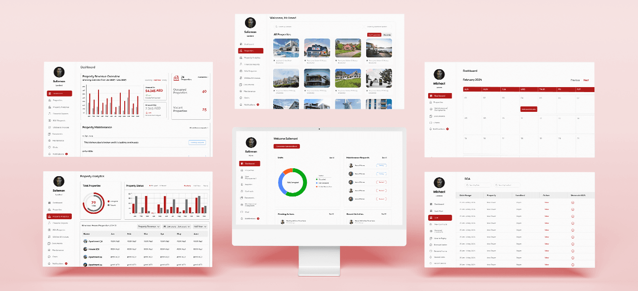 Smart real estate platform for property management