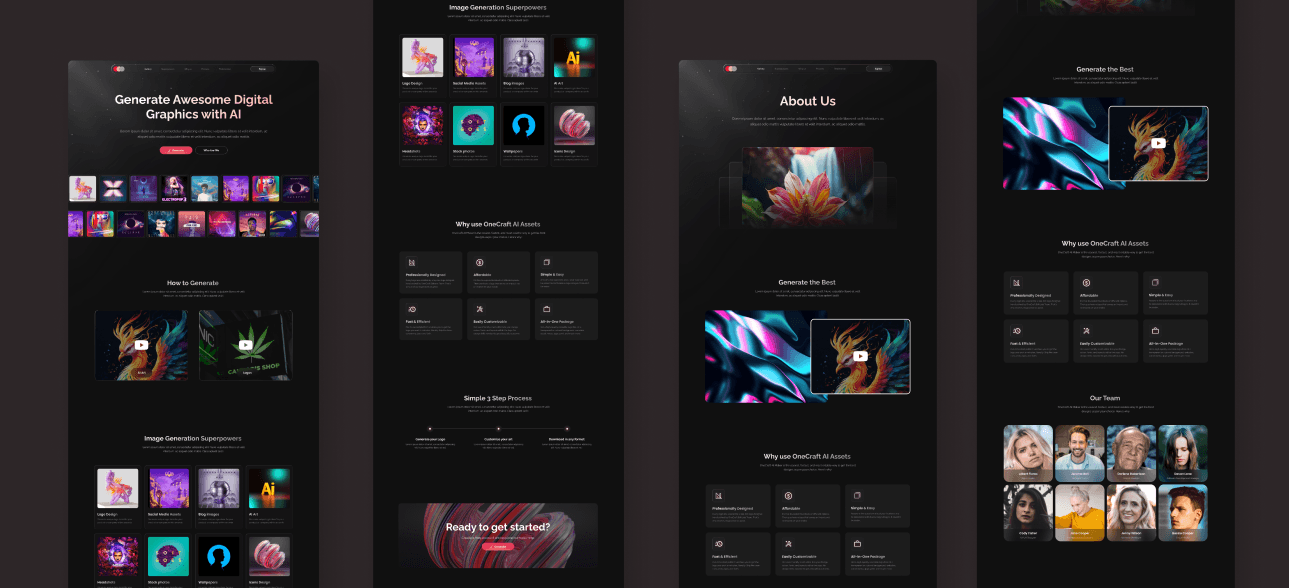 AI-powered design platform for brand identity creation