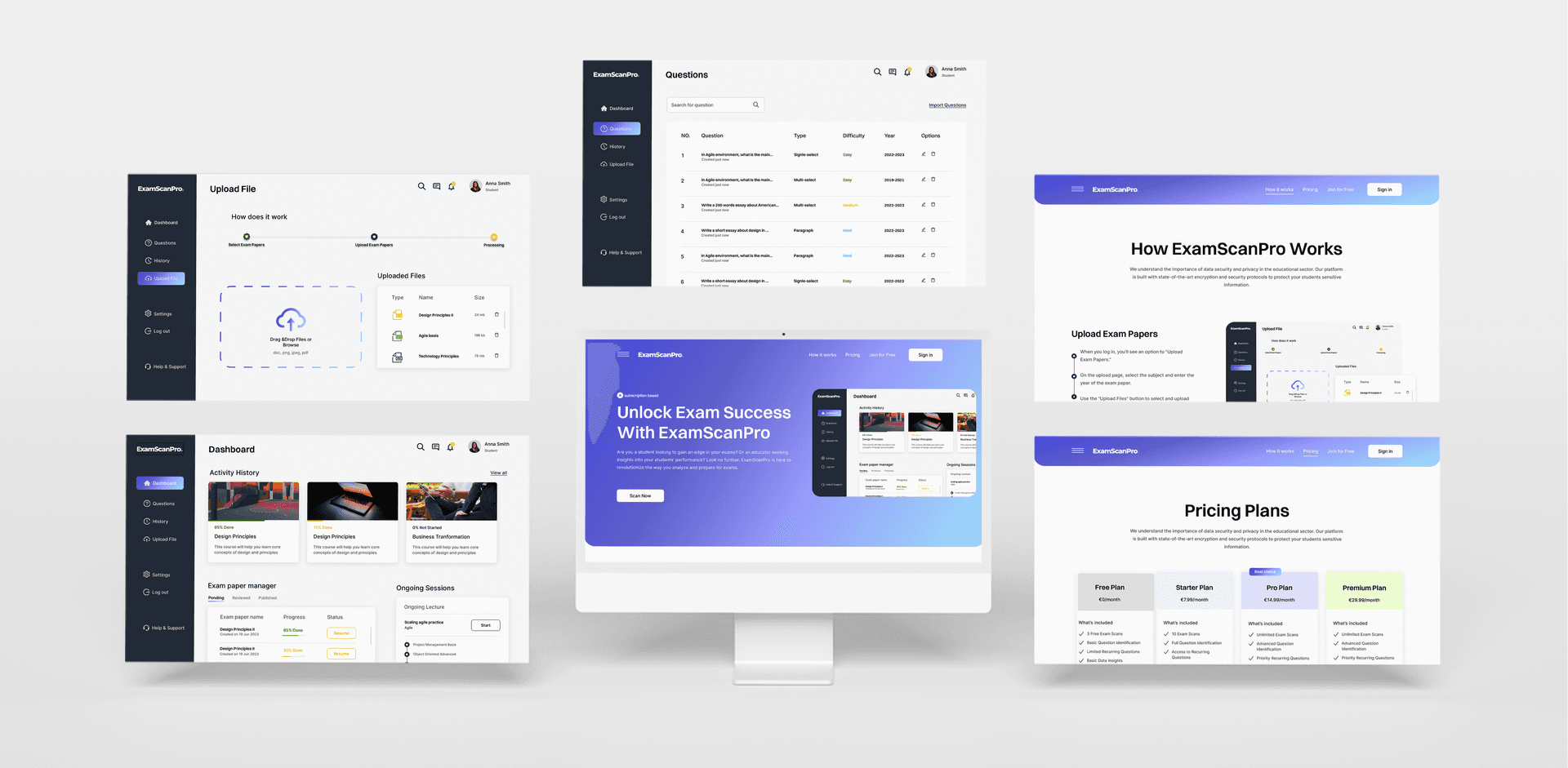 AI-driven exam preparation and assessment platform