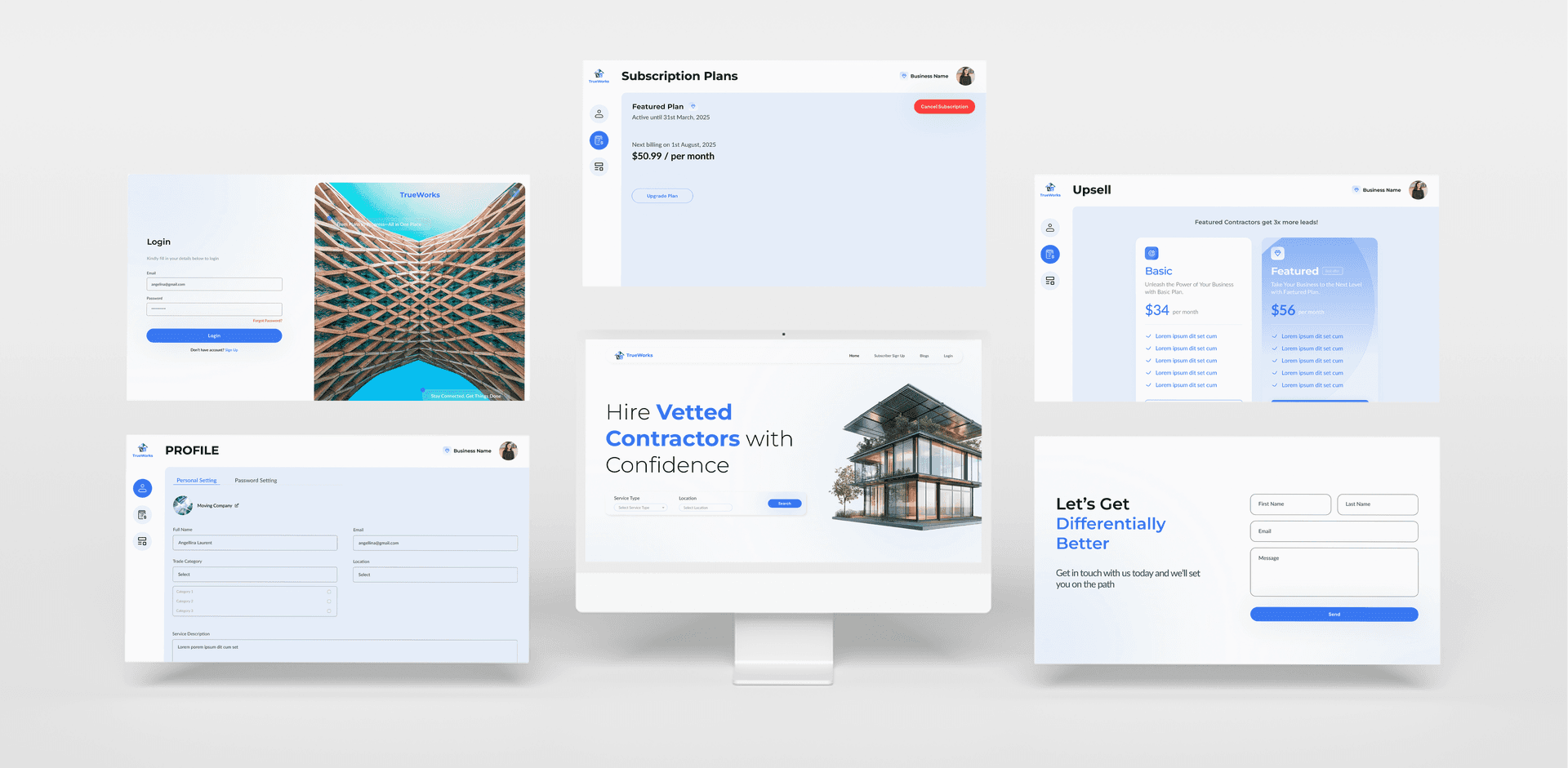 Trusted work platform for contracts and payments