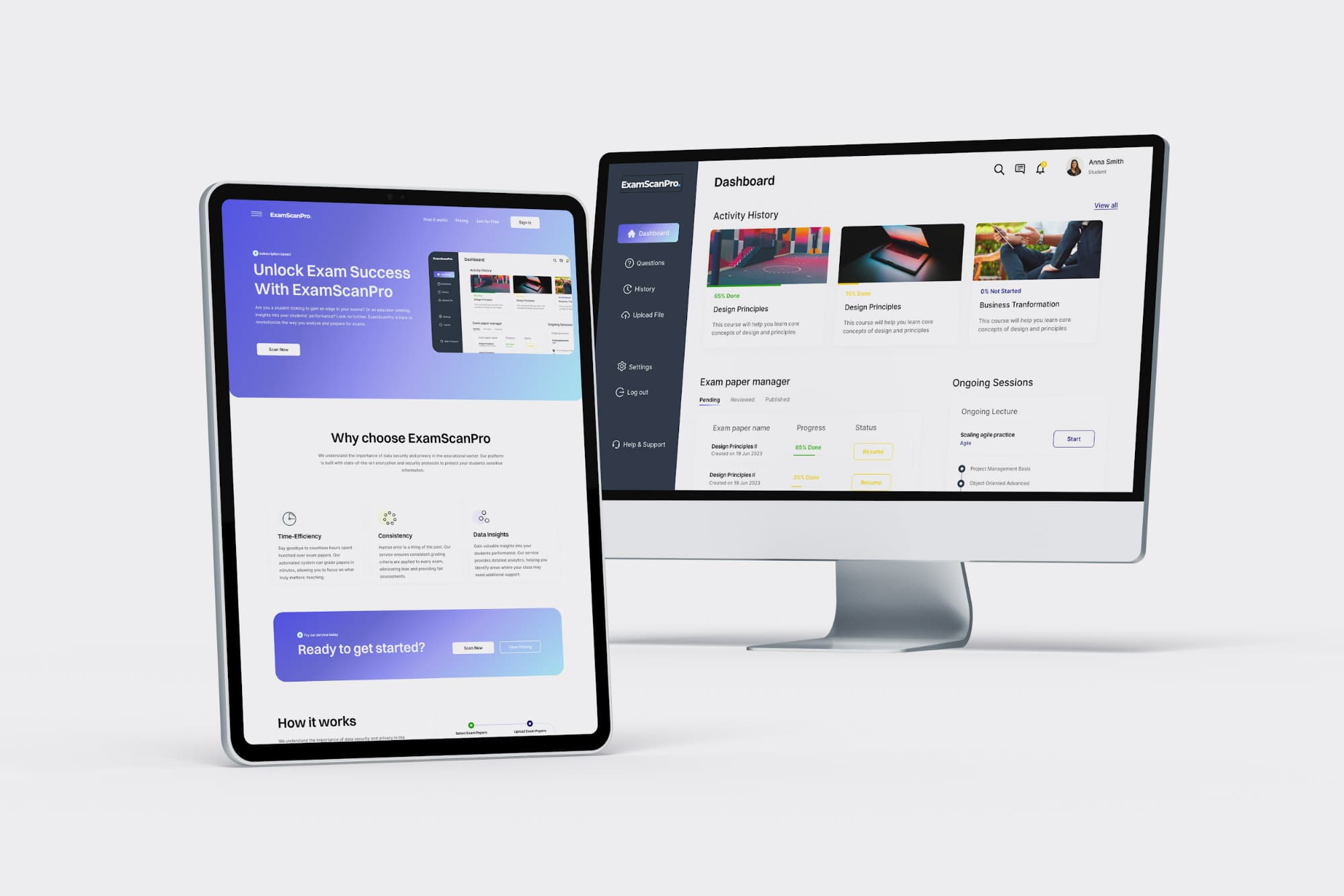 AI-driven exam preparation and assessment platform