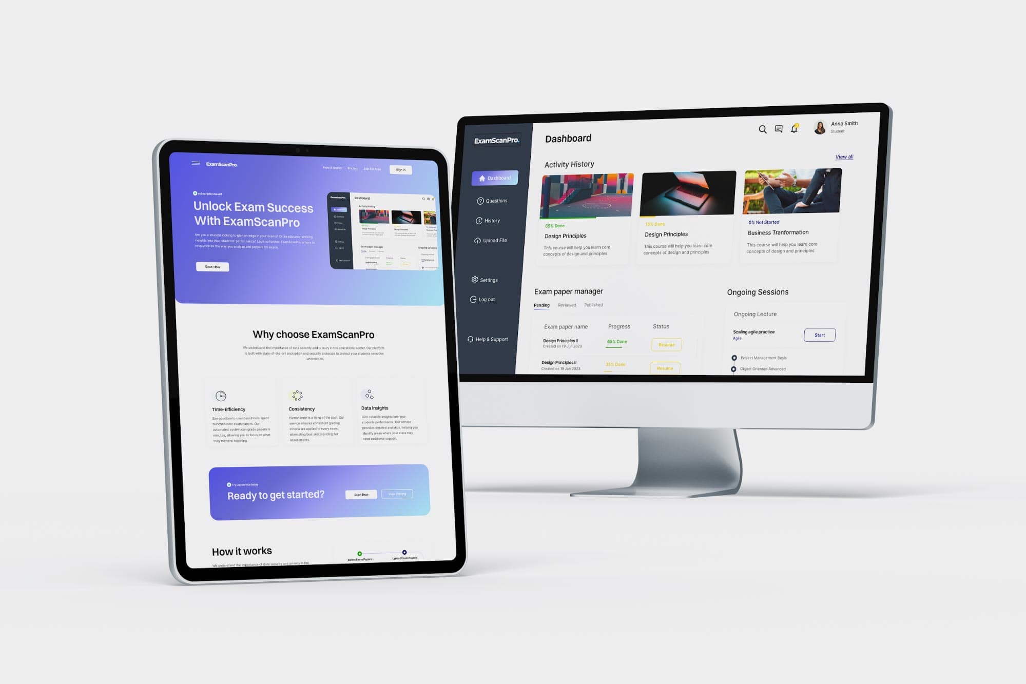 AI-driven exam preparation and assessment platform