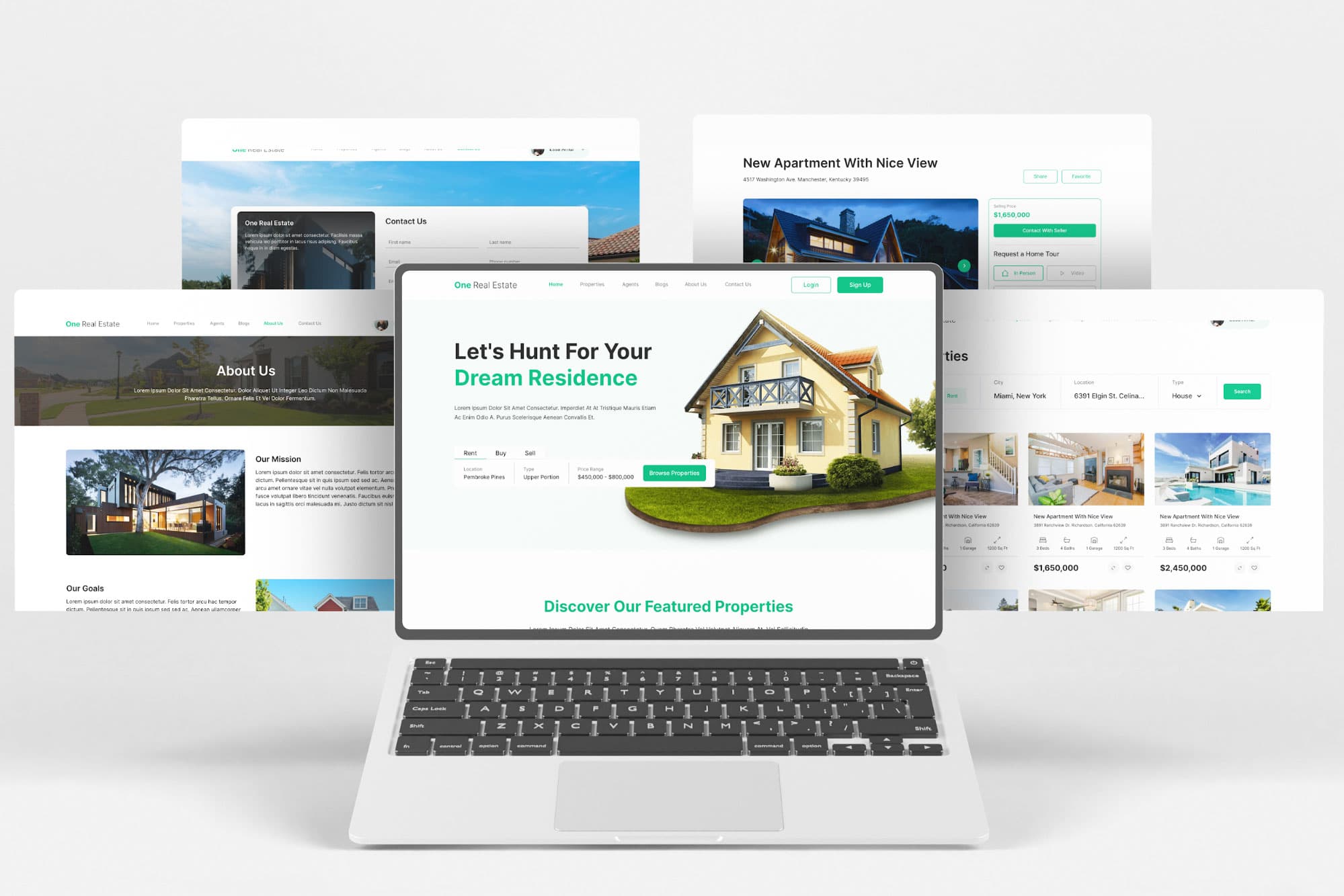 Smart real estate platform for property management