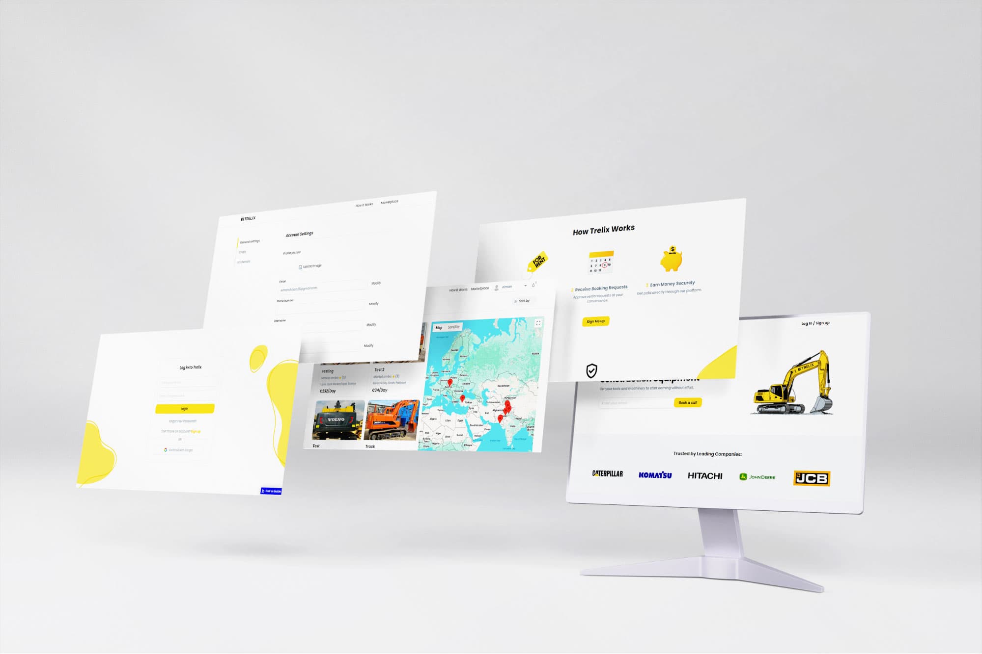 Digital Rental Platform for Heavy Equipment