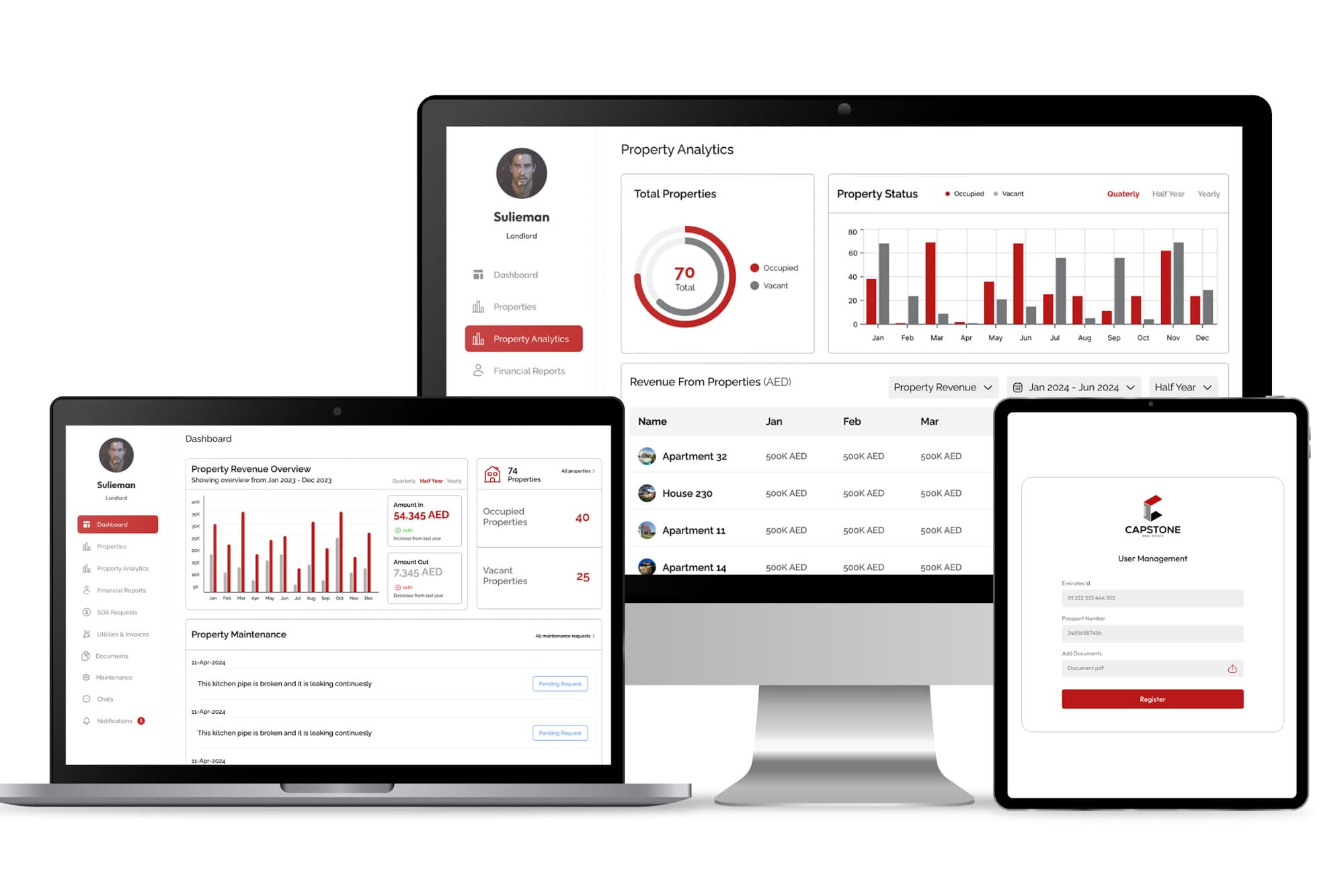Smart real estate platform for property management — Complaint Manager