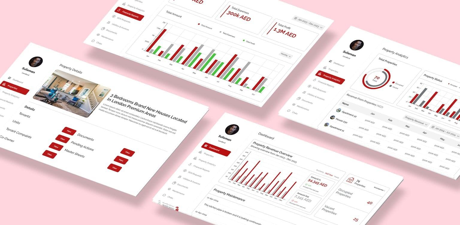 Smart real estate platform for property management — Tenant CRM