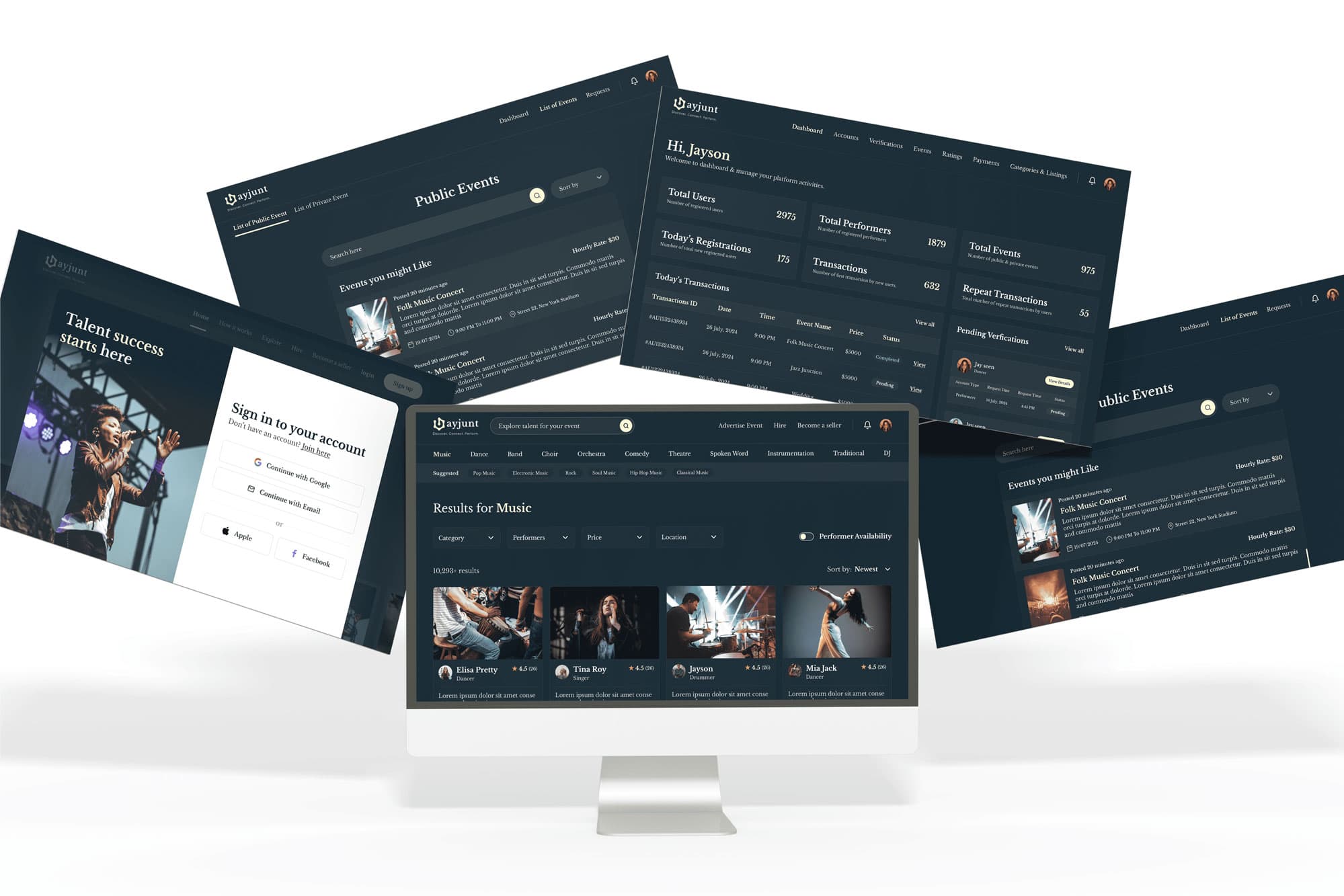 Smart event planning platform for seamless coordination — Auto Payouts