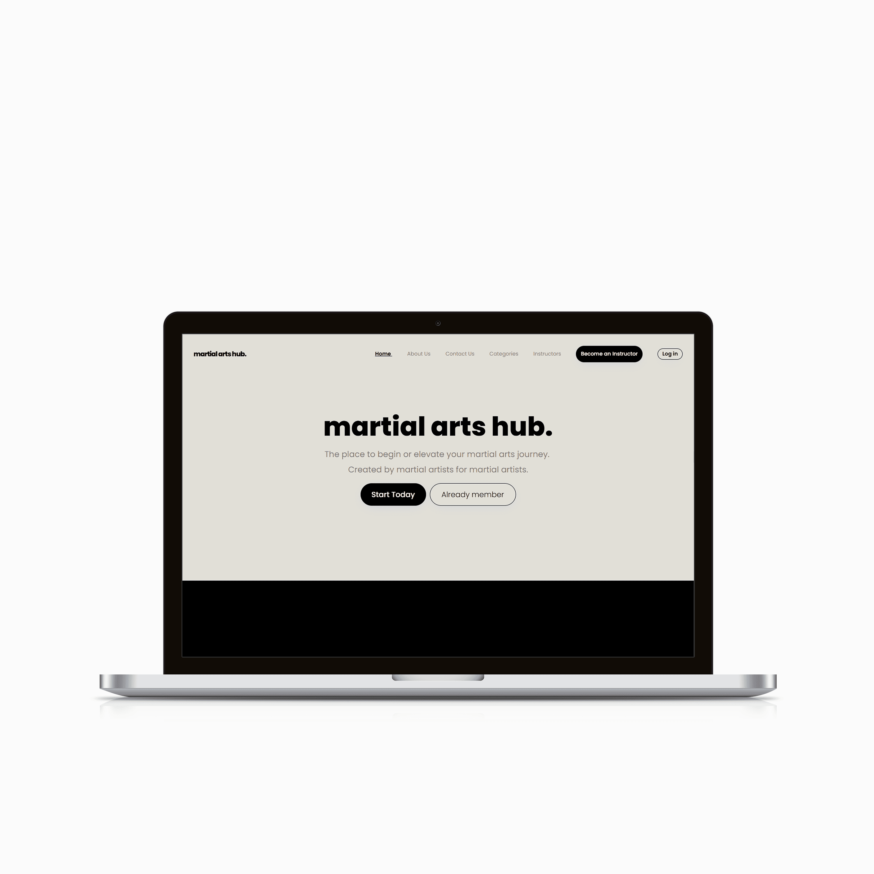 Seamlessly connect martial artists with global training resources. — Student Portal