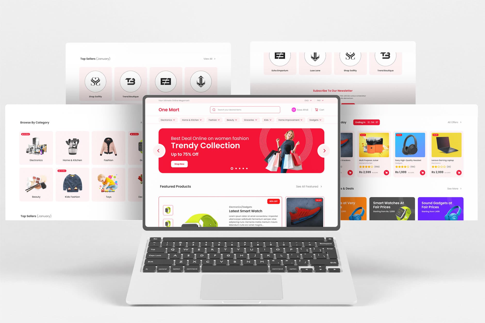 Multivendor ecommerce platform for trusted online shopping — Guided Browsing