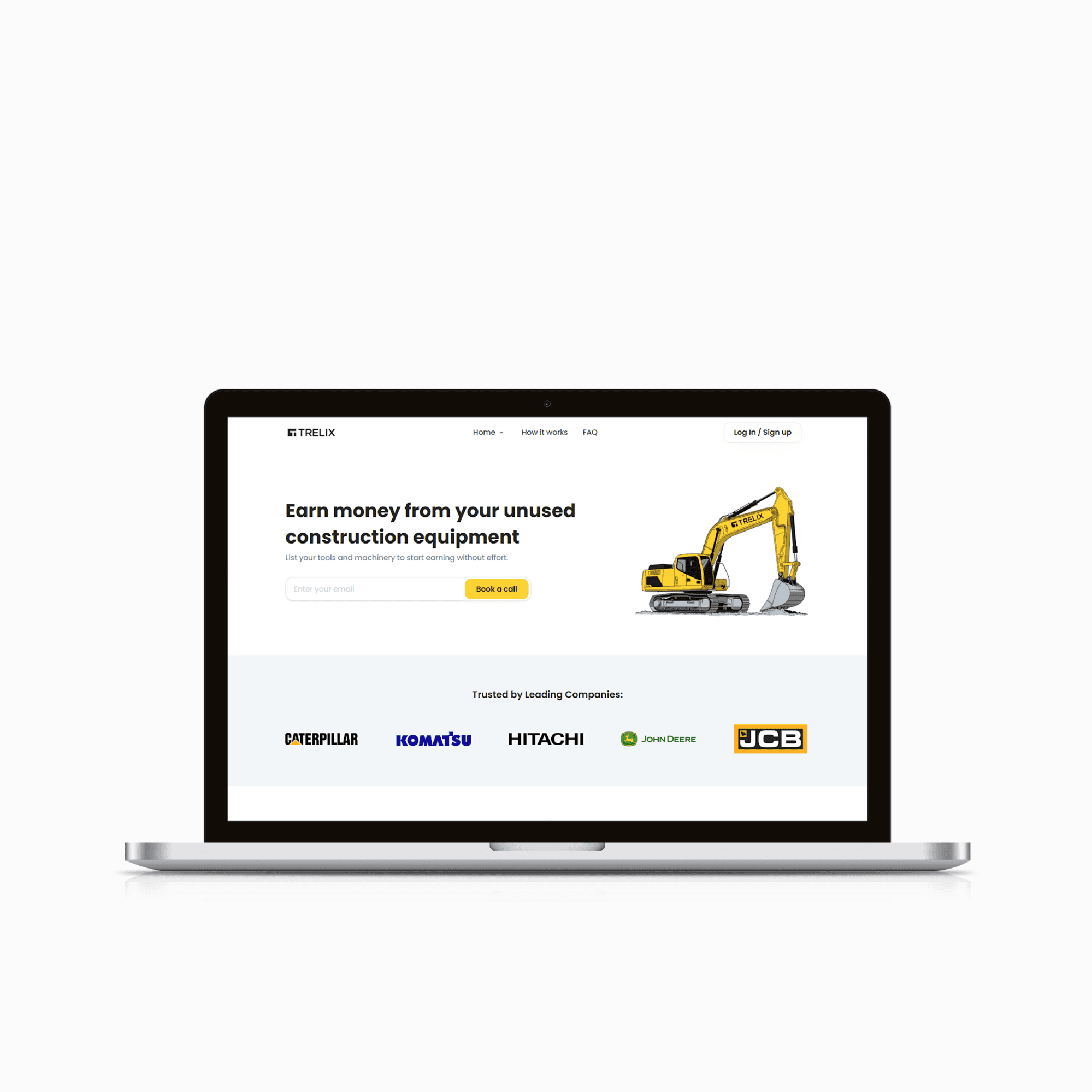 Digital rental platform for heavy equipment — Search & Book in Minutes