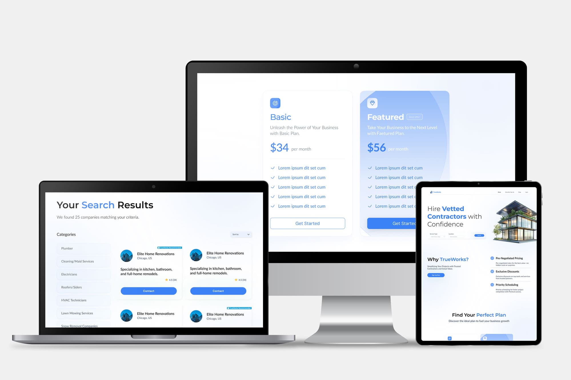 Trusted work platform for contracts and payments — Hiring Dashboards