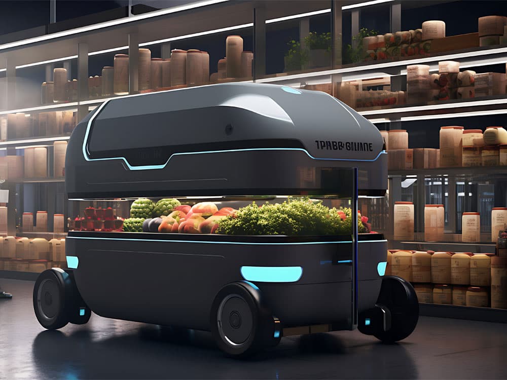 Delivery Robots and Autonomous Vehicles in Food Delivery