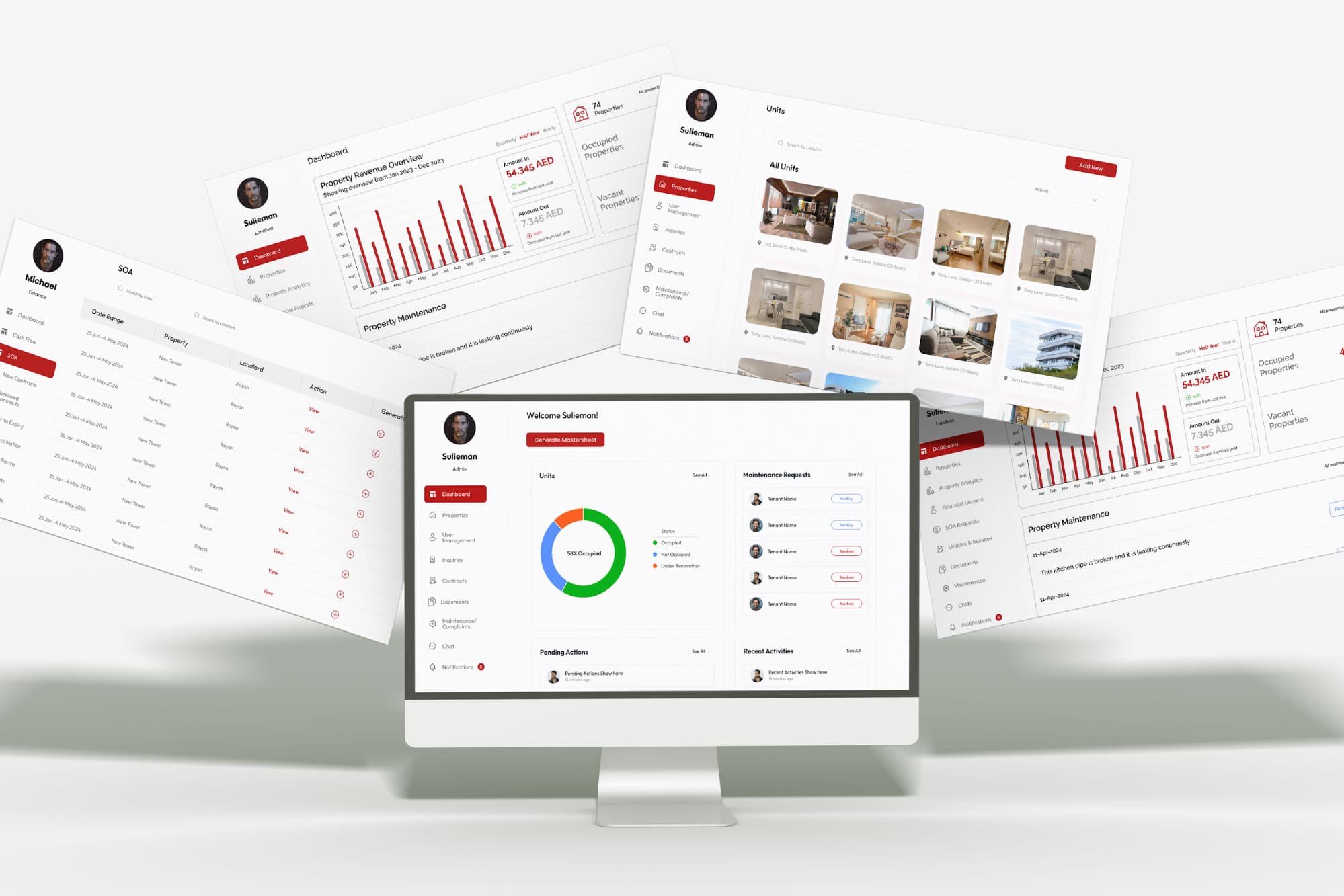 Smart real estate platform for property management