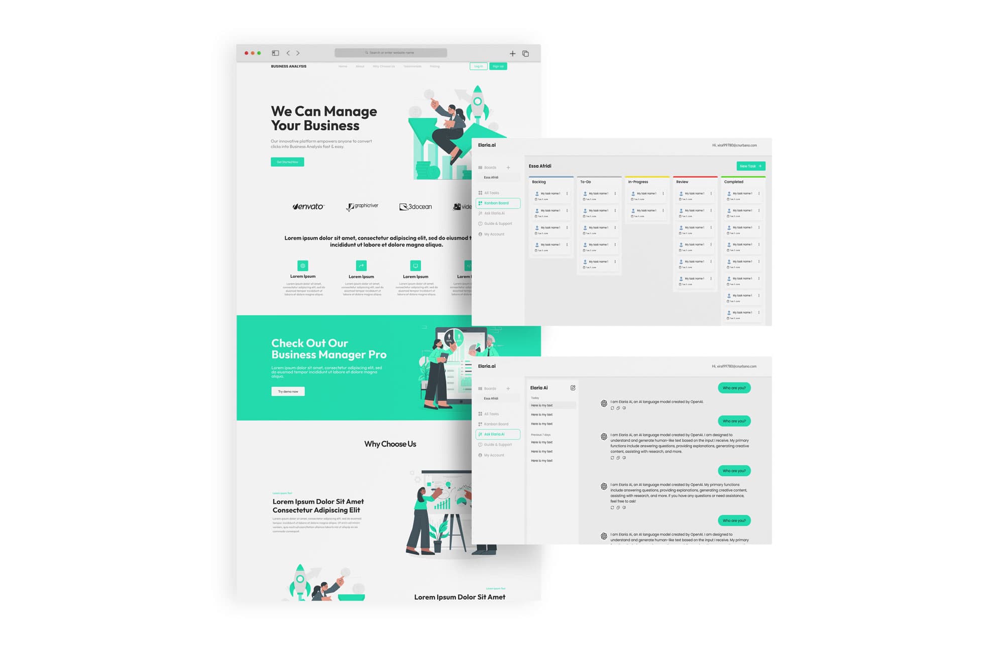 AI assistant for writing business user stories