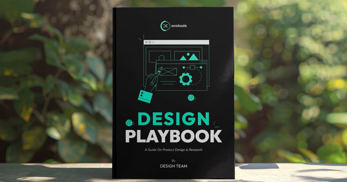 Onekode Design Playbook