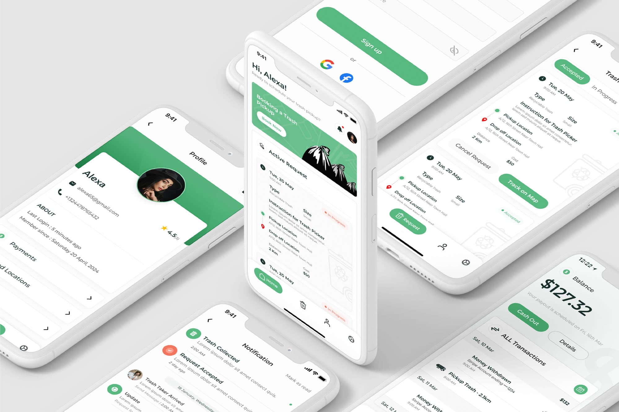 On-demand app for trash collection and recycling — Service Audits